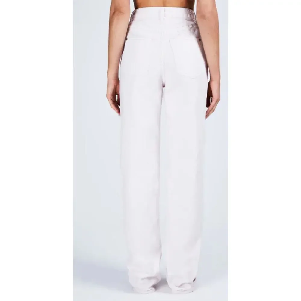 Ksubi Playback Pale Pink High Waisted Jeans Women’s Size 27x33 NWOT